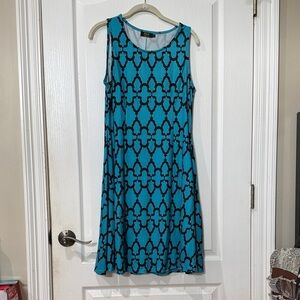 R&B collection size small sleeveless swing dress